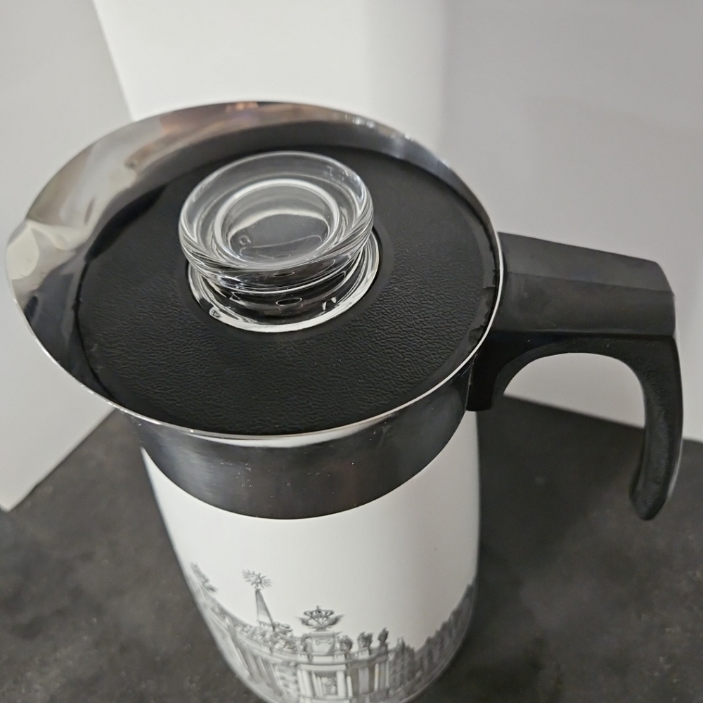 Rare Vintage Corning Ware Renaissance Ltd Edition 9 Cup Percolator READ - Picture 5 of 9